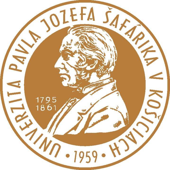 logo Uniwersytetu Pavla Jozefa Šafárika w Koszycach